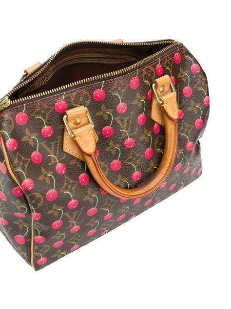 louis vuitton speedy 25 cherries.